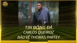 Carlos Queiroz và Thomas Partey trong tâm điểm tranh cãi
