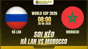 Soi kèo Hà Lan và Morocco ngày 30/06 với nhận định trước trận, phân tích phong độ, đội hình dự kiến và tỷ lệ kèo mới nhất.
