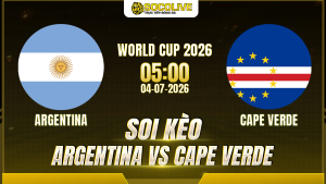 Soi kèo Argentina vs Cape ngày 04/07 với nhận định trước trận, phân tích phong độ, đội hình dự kiến và tỷ lệ kèo mới nhất.